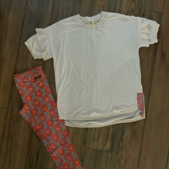 Matilda Jane short sleeve shirt and legging bundle - Picture 1 of 1